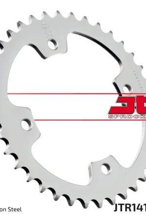 JT SPROCKETS - REAR STEEL 38T, 520 - Sprockets - Geschikt voor Kawasaki Kfx 450 r Topkwaliteit